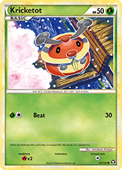 Kricketot HS-Triumphant Pokemon Card