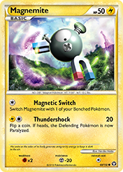 Magnemite HS-Triumphant Pokemon Card