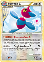 Porygon-Z HS-Triumphant Pokemon Card