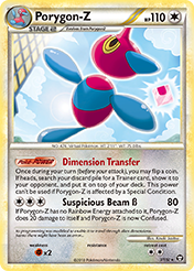 Porygon-Z HS-Triumphant Card List