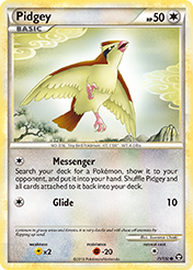 Pidgey HS-Triumphant Pokemon Card