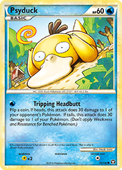 Psyduck HS-Triumphant Pokemon Card
