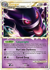 Gengar HS-Triumphant Pokemon Card