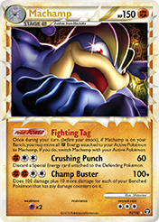 Machamp HS-Triumphant Pokemon Card