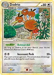 Dodrio HS-Undaunted Pokemon Card
