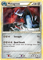 Metagross HS-Undaunted Card List