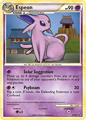 Espeon HS-Undaunted Pokemon Card