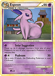 Espeon HS-Undaunted Card List