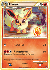 Card image - Flareon - 26 from HS-Undaunted