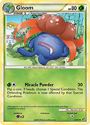 Gloom HS-Undaunted Pokemon Card