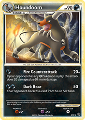 Houndoom HS-Undaunted Card List