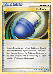 Defender HS-Undaunted Pokemon Card