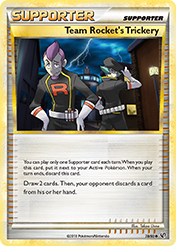 Team Rocket's Trickery HS-Undaunted Pokemon Card