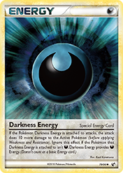 Darkness Energy HS-Undaunted Pokemon Card