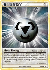 Metal Energy HS-Undaunted Pokemon Card