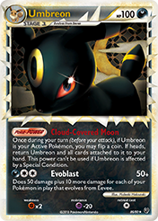 Umbreon HS-Undaunted Pokemon Card