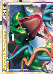 Rayquaza & Deoxys LEGEND HS-Undaunted Pokemon Card