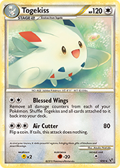 Togekiss HS-Undaunted Pokemon Card