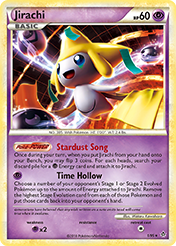Jirachi HS-Unleashed Pokemon Card