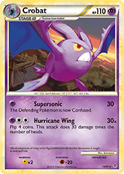 Crobat HS-Unleashed Card List