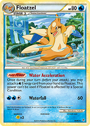 Floatzel HS-Unleashed Card List