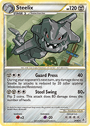 Steelix HS-Unleashed Pokemon Card
