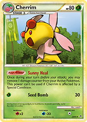 Cherrim HS-Unleashed Pokemon Card