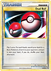 Dual Ball HS-Unleashed Pokemon Card