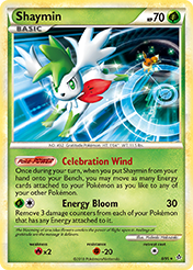 Shaymin HS-Unleashed Card List