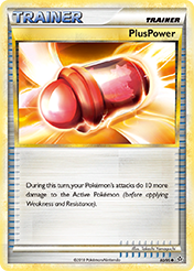 PlusPower HS-Unleashed Pokemon Card