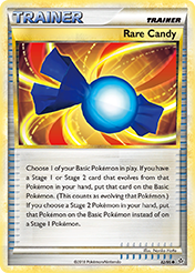 Rare Candy HS-Unleashed Pokemon Card
