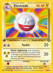 Electrode Jungle Card List