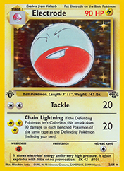 Electrode Jungle Card List