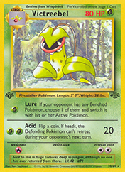 Victreebel Jungle Pokemon Card