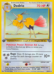 Dodrio Jungle Pokemon Card