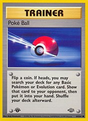 Poke Ball Jungle Pokemon Card