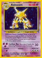 Alakazam Legendary Collection Card List