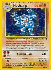 Machamp Legendary Collection Card List