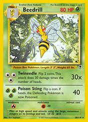 Beedrill Legendary Collection Card List