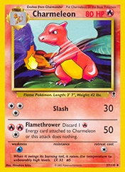 Charmeleon Legendary Collection Pokemon Card