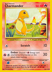 Card image - Charmander - 70 from Legendary Collection