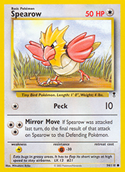Spearow Legendary Collection Pokemon Card
