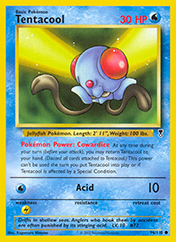 Card image - Tentacool - 96 from Legendary Collection