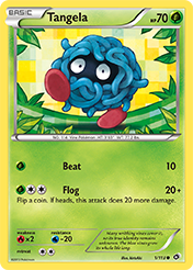 Tangela Legendary Treasures Card List