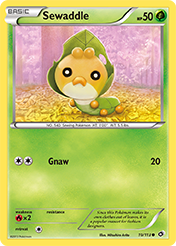 Sewaddle Legendary Treasures Card List