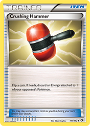 Crushing Hammer Legendary Treasures Pokemon Card