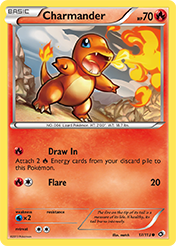 Charmander Legendary Treasures Card List