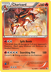 Charizard Legendary Treasures Card List