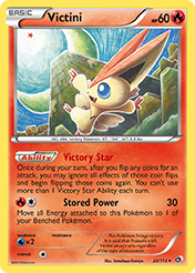 Victini Legendary Treasures Pokemon Card