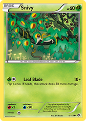 Snivy Legendary Treasures Card List